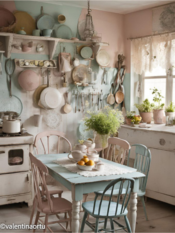 Come Trasformare la Tua Cucina in un Angolo Shabby Chic