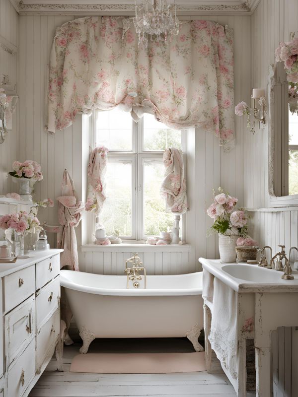 Trasforma il tuo bagno in un'oasi Shabby Chic: guida e consigli