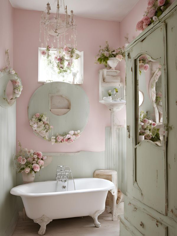 Trasforma il tuo bagno in un'oasi Shabby Chic: guida e consigli