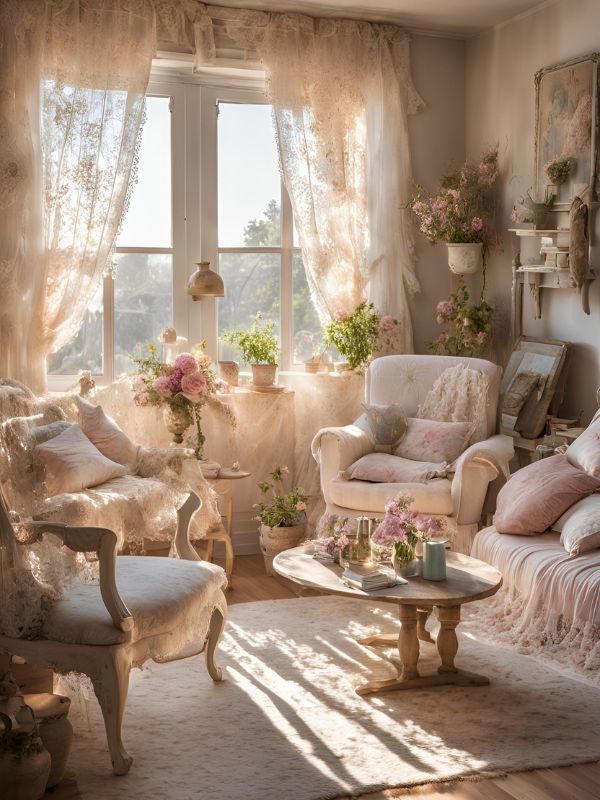 Come arredare il tuo soggiorno in stile Shabby Chic