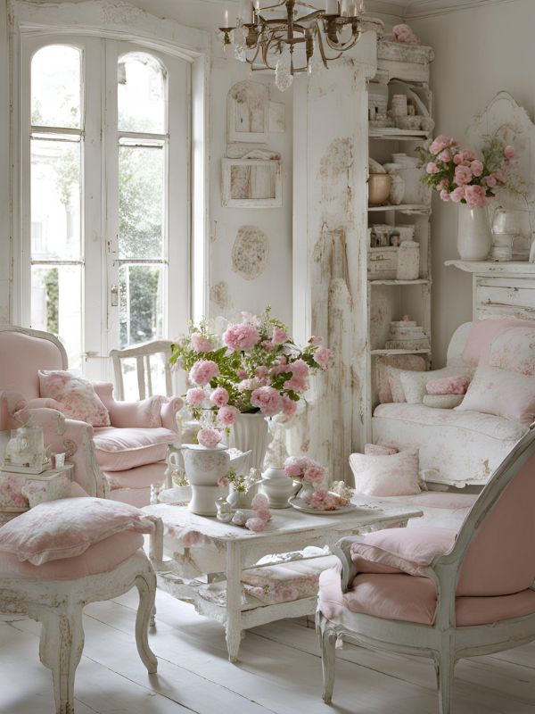 Come arredare il tuo soggiorno in stile Shabby Chic