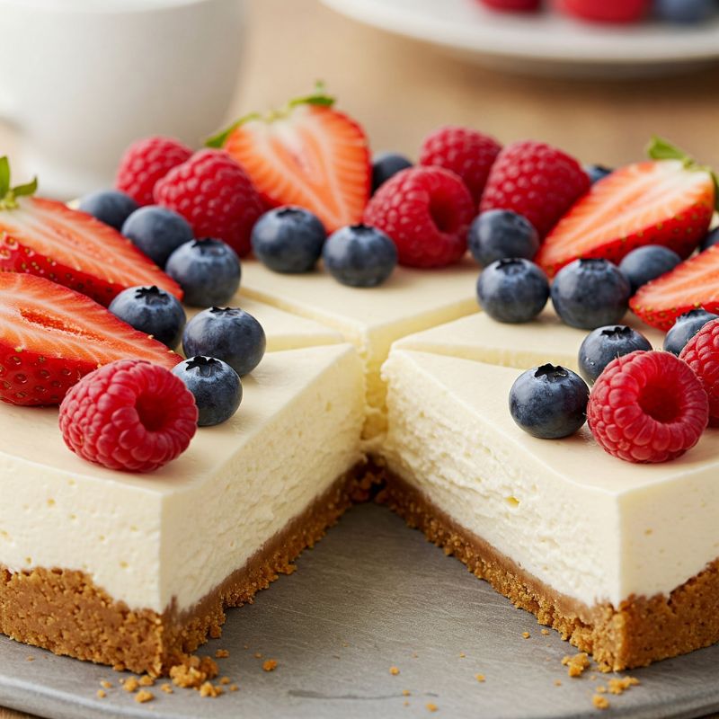 Cheesecake senza cottura: il dessert fresco e leggero per l'estate